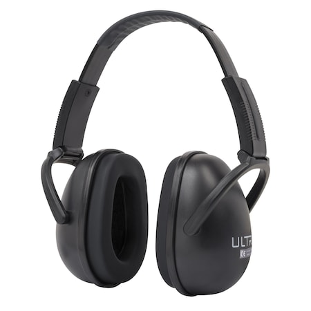 Ultrx Sound Blocker Passive Earmuff, Black 4127
